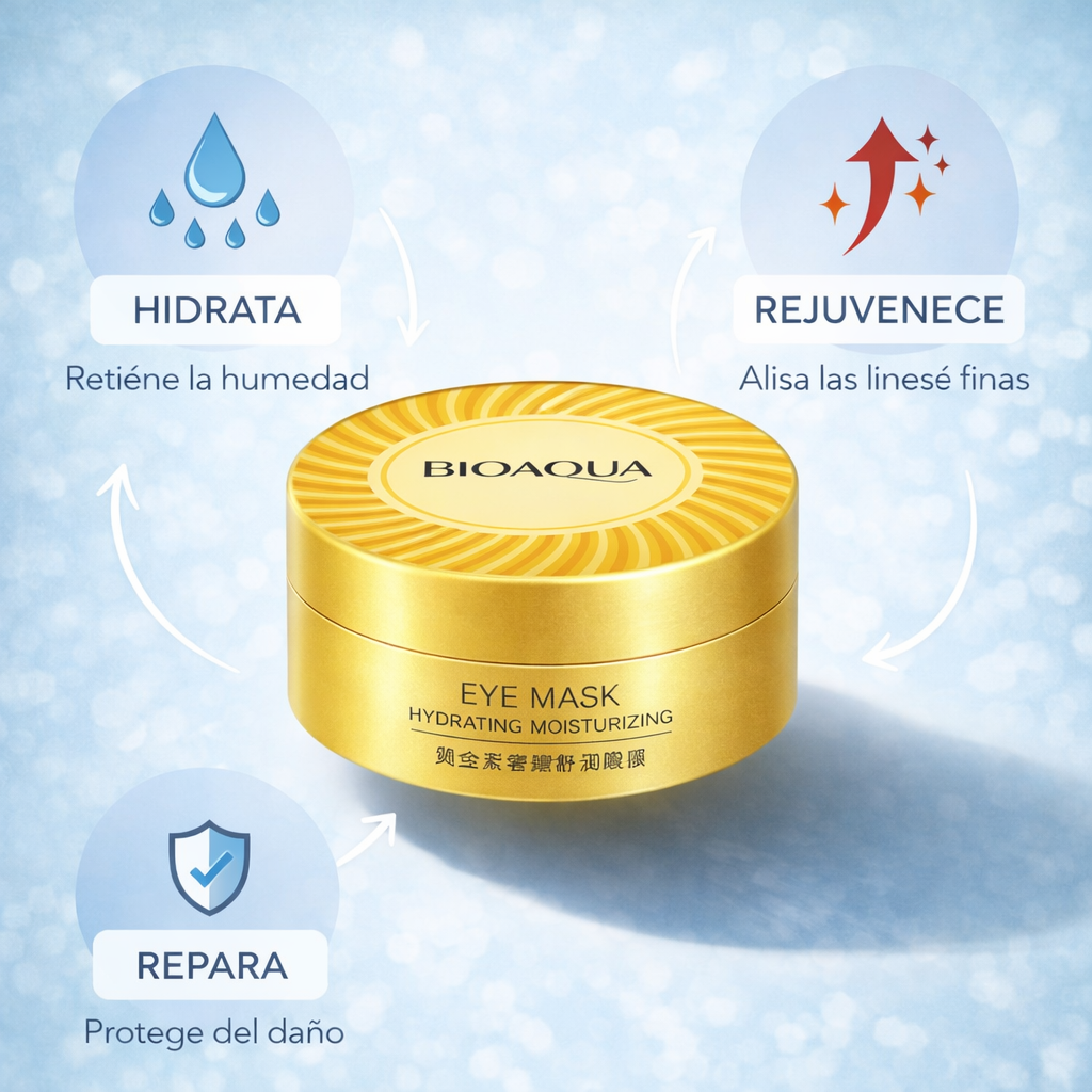 Parches De Colageno De Ojeras Bioaqua: Reparación antiedad